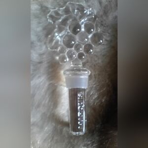 MARQUIS WATERFORD CRYSTAL WINE STOPPER VINTAGE TASTING GRAPE  105190